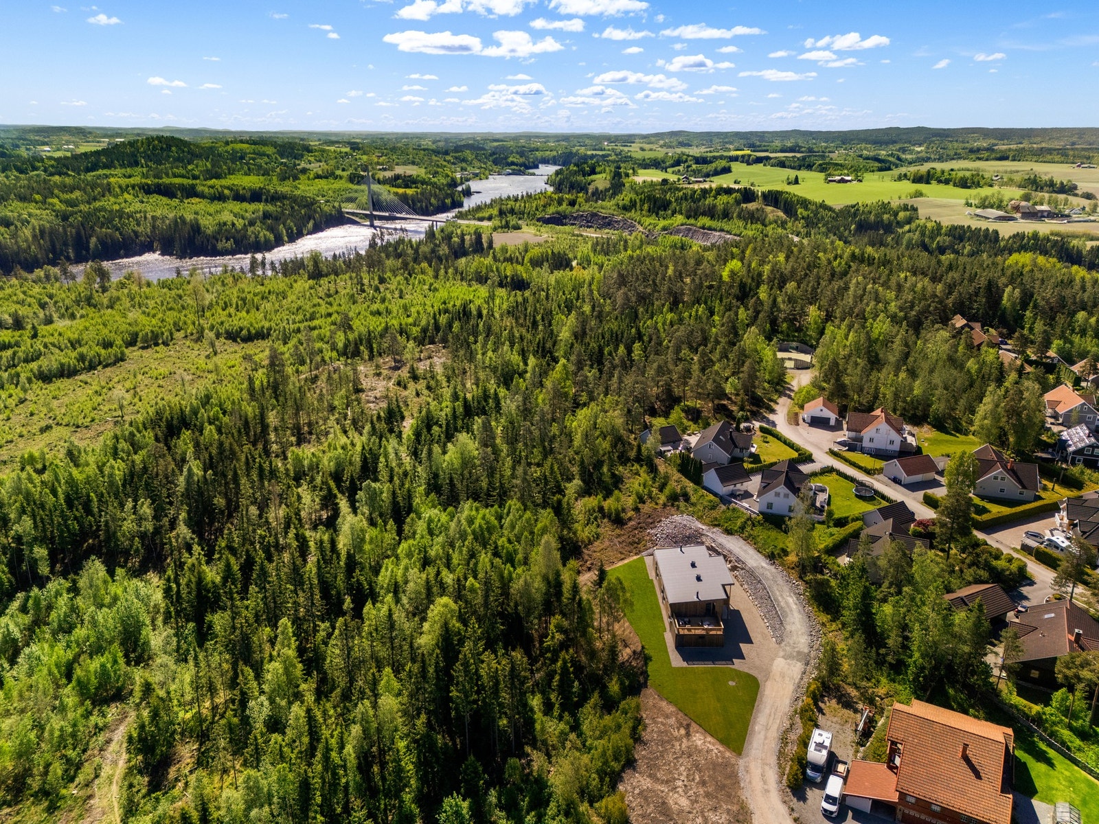 Dronefoto. Galleribilde