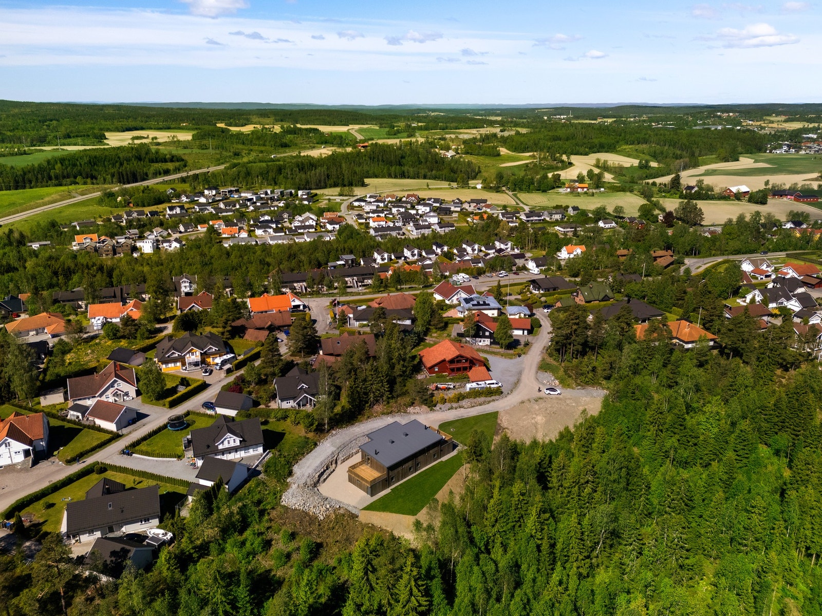 Dronefoto. Galleribilde