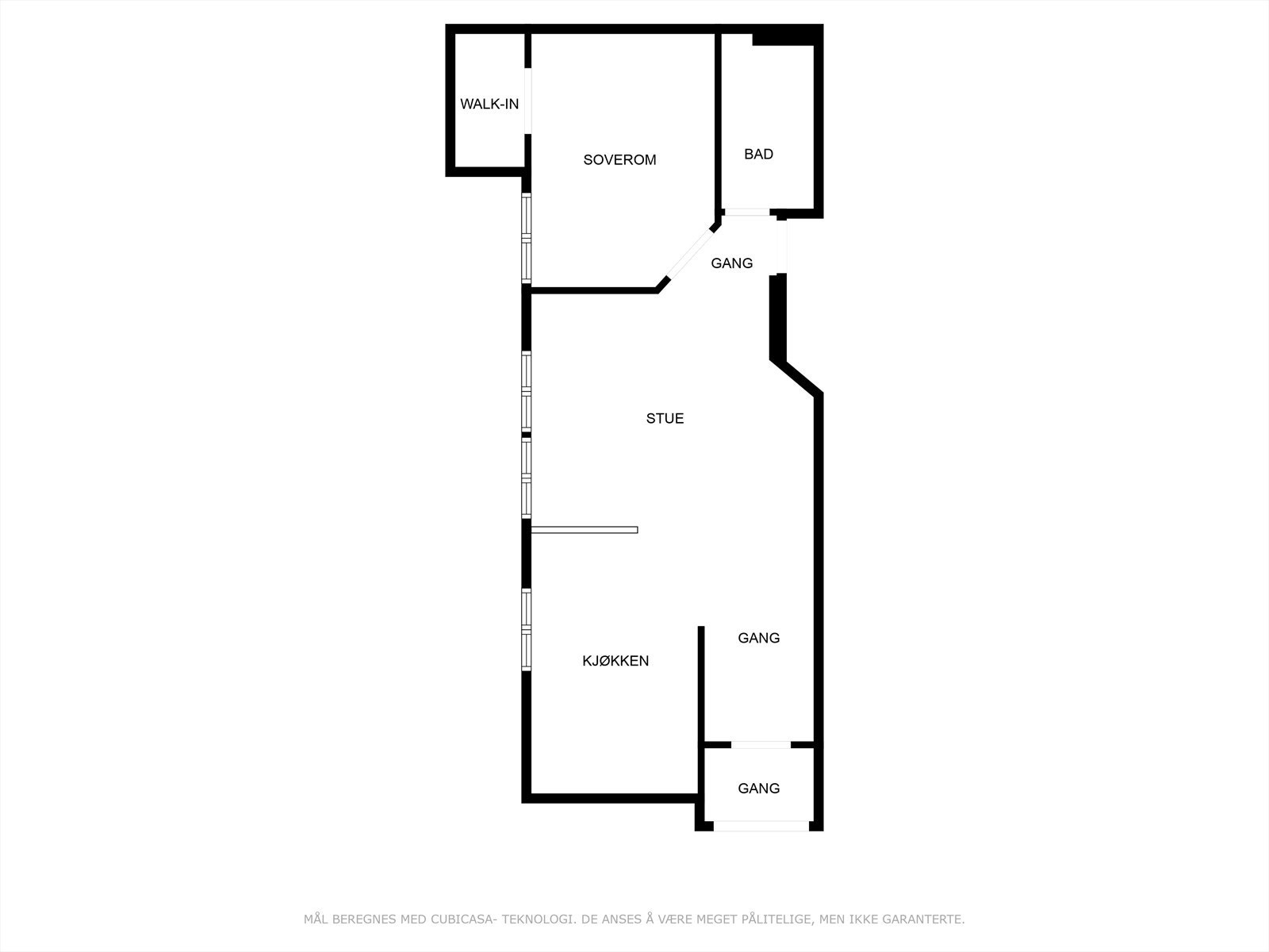 Plantegning. Galleribilde