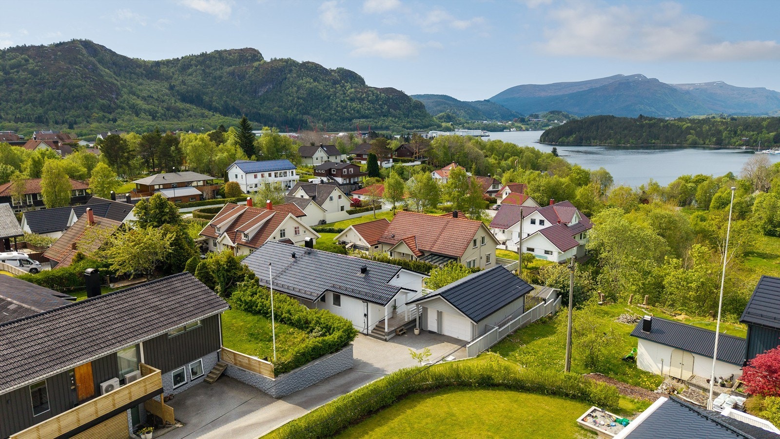 Dronebilde Galleribilde