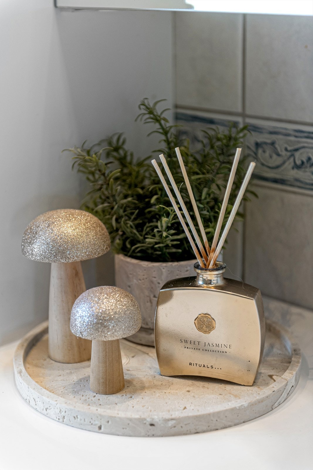 Detaljefoto fra bad Galleribilde