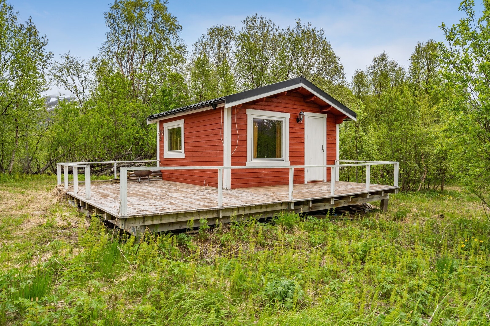 Annekset er på ca. 15 kvm og har tilhørende terrasse. Galleribilde