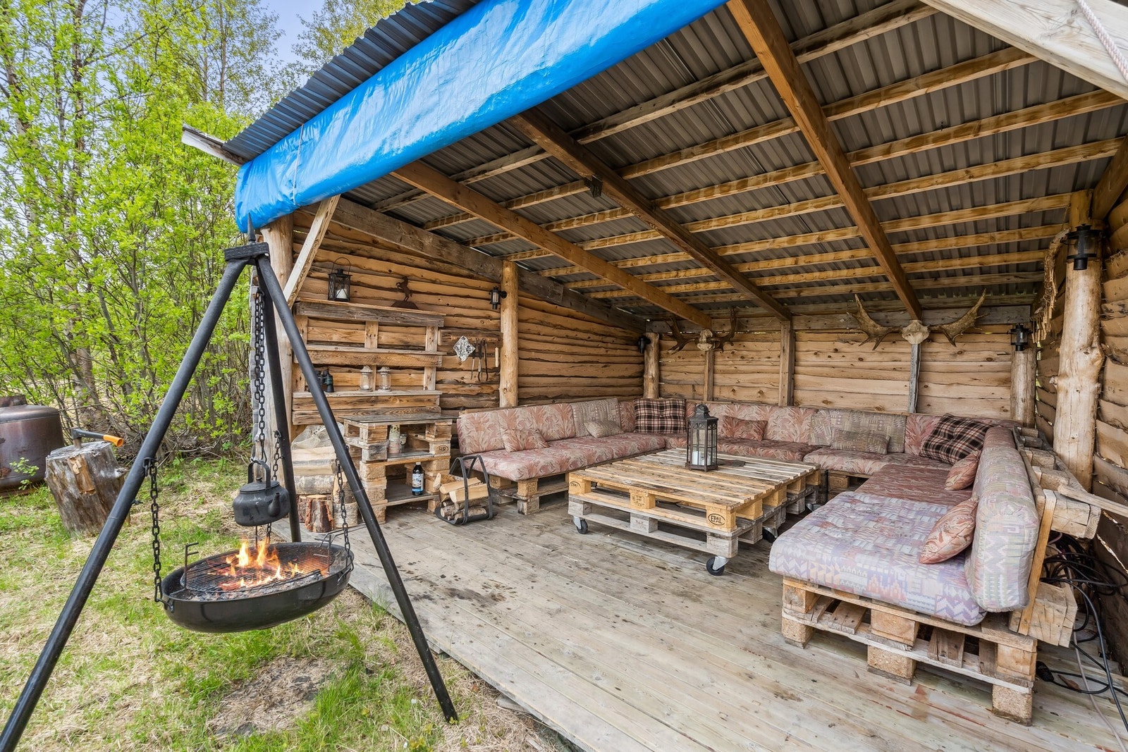 Her kan man nyte gode stunder med familie og venner. Galleribilde