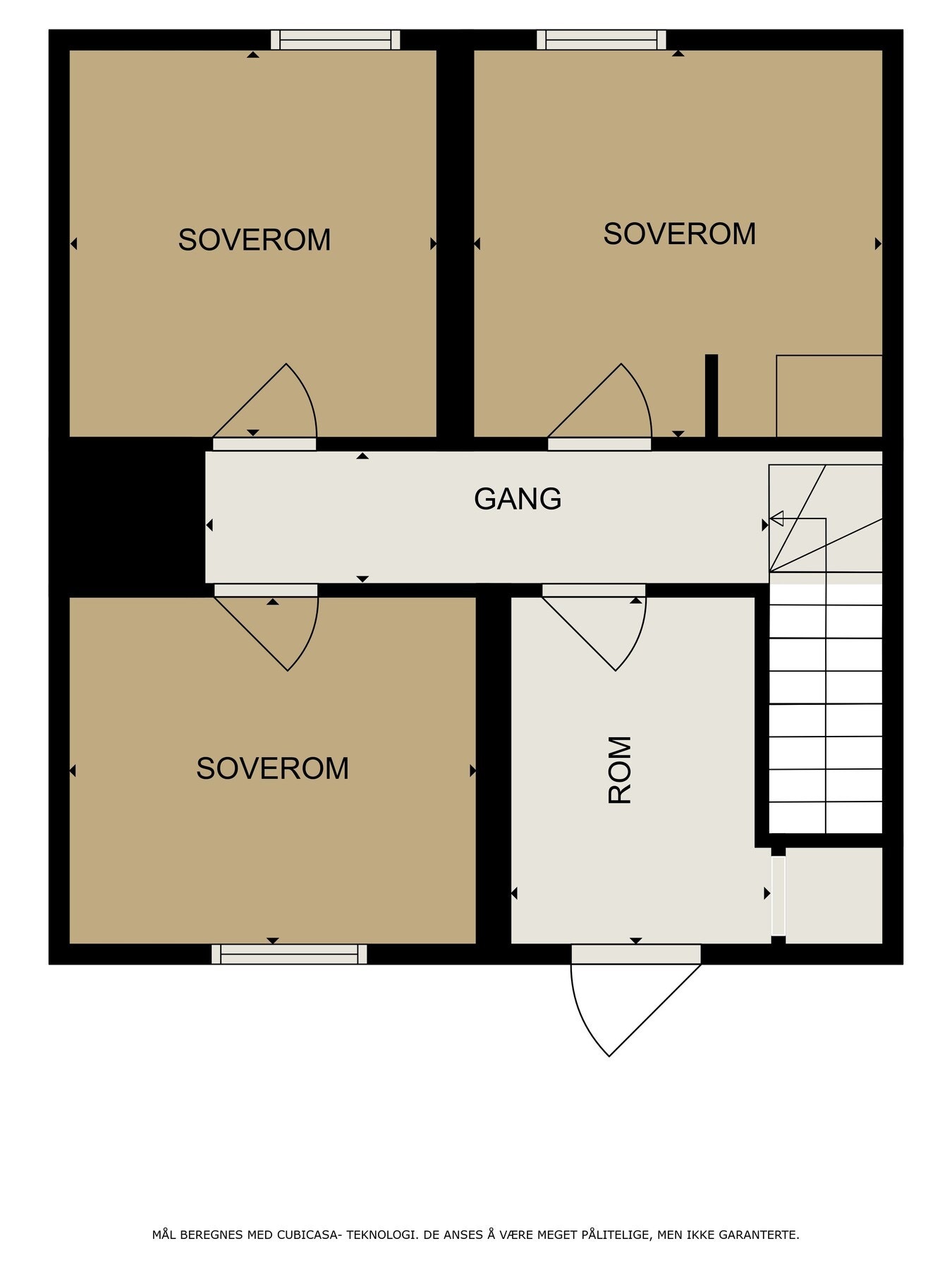 Plantegning 2. etasje. Galleribilde
