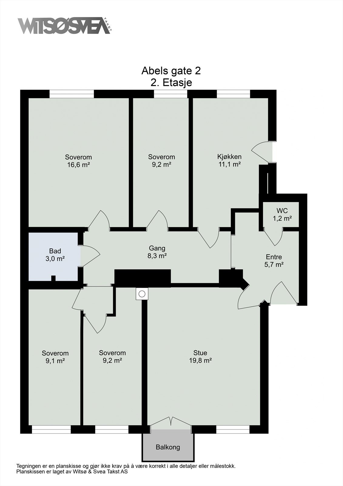 Plantegning. Galleribilde