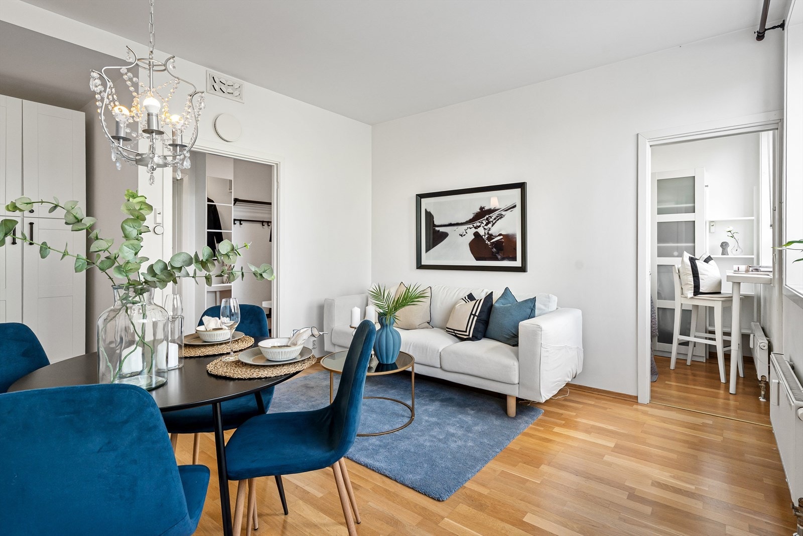 En moderne og lys 3-roms, sentralt på St. Hanshaugen. Galleribilde