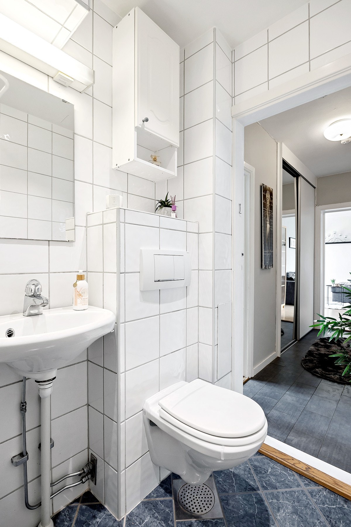 Badet er pusset opp i regi av borettslaget i 2003 Galleribilde