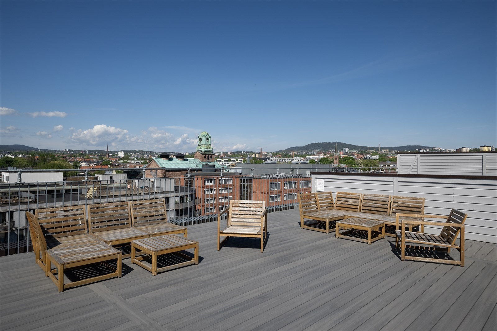 Takterrasse Galleribilde