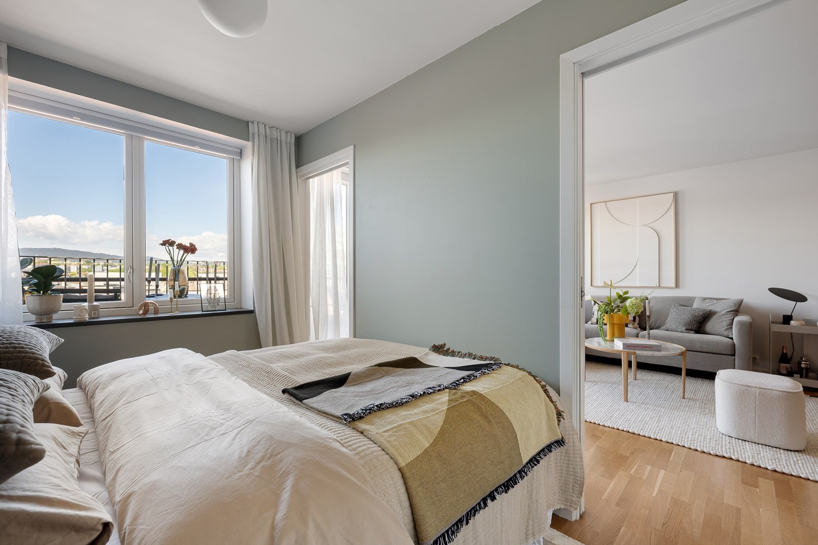 Soverom med flott utsikt Galleribilde