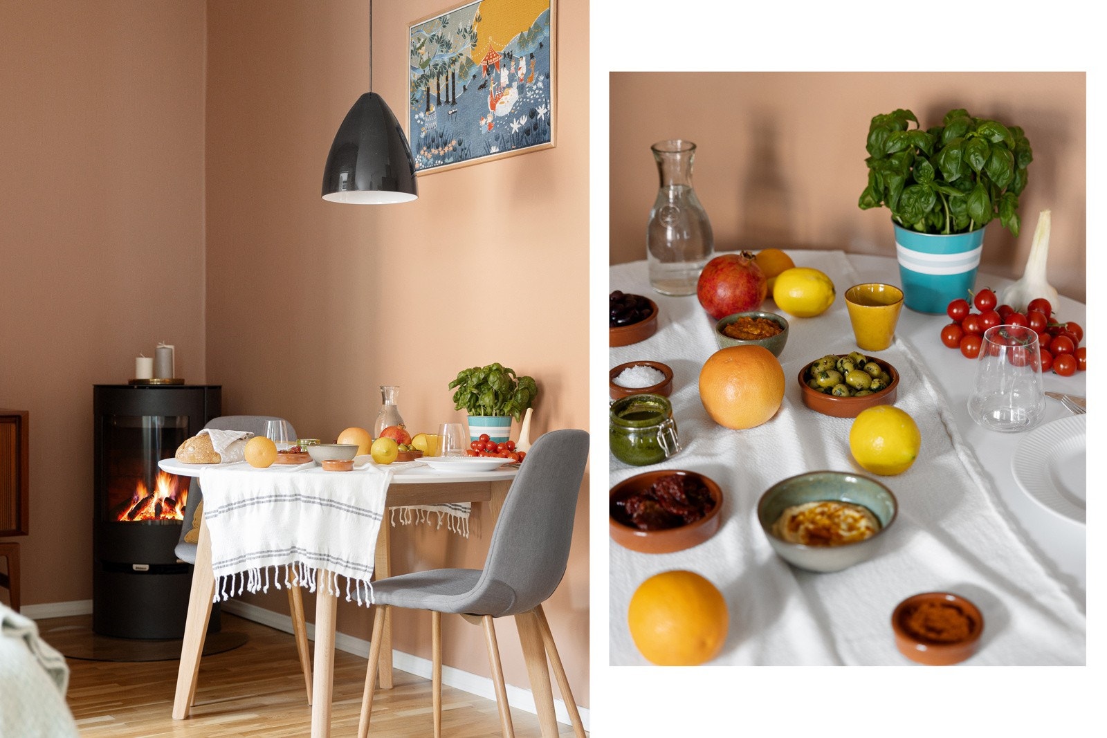 Stemningbilde fra hyggelig samvær. Galleribilde