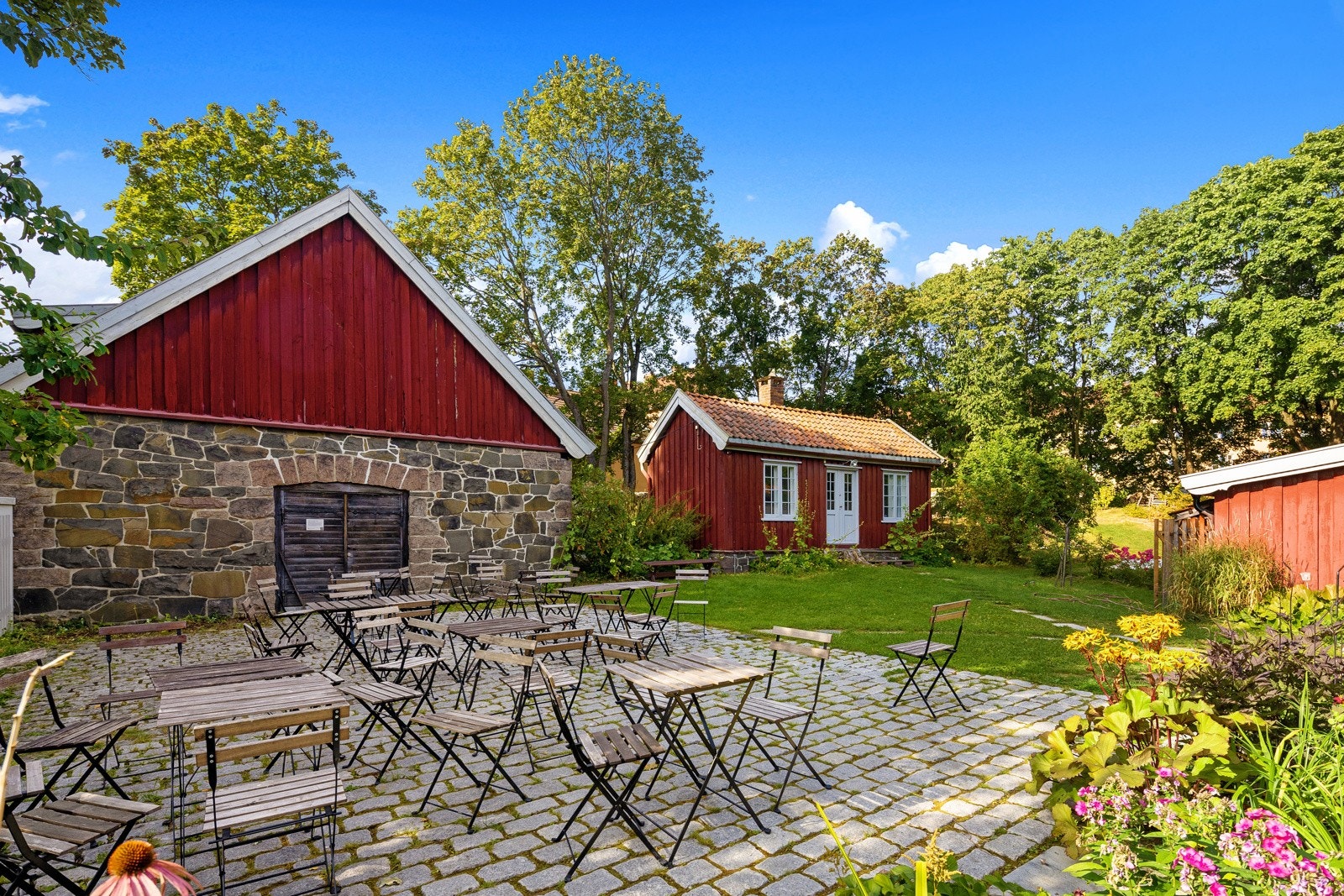 Vøienvolden er Oslos mest komplette og best bevarte løkkebygg med et gårdstun fra 1700-tallet! Galleribilde