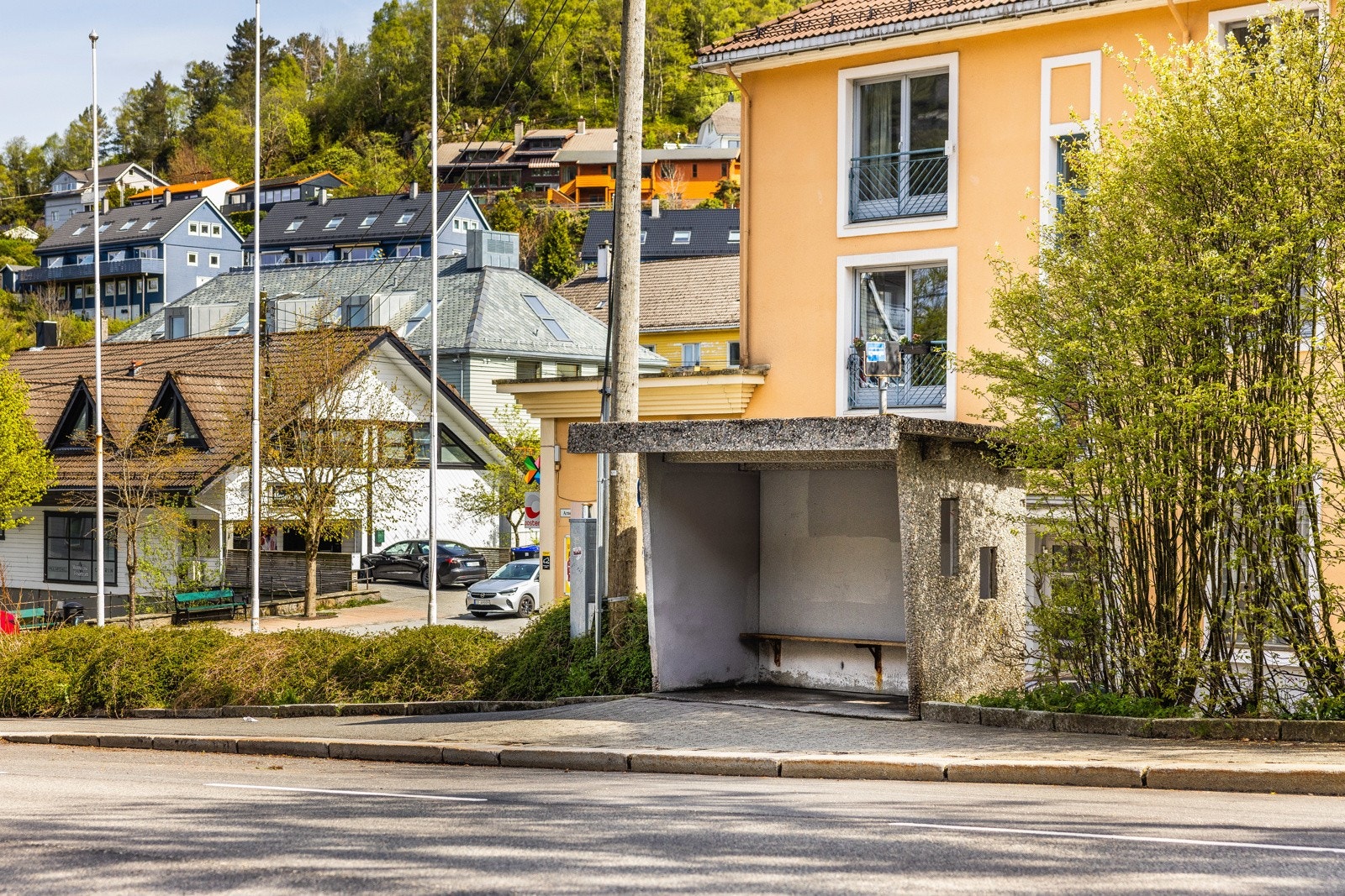 Her bor du godt til i rolig gate, en liten sykkeltur unna Bergen Sentrum. Galleribilde