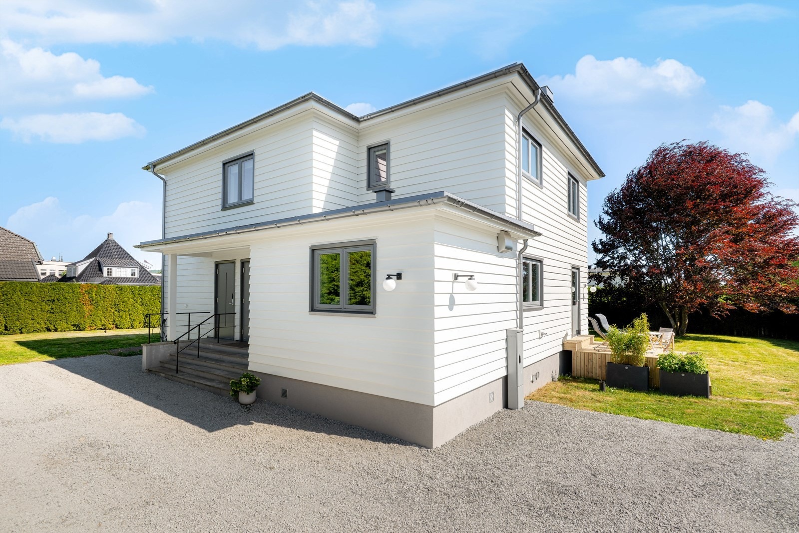 Selger har prioritert arkitektens originalitet i renovering og huset er som arkitekten hadde ønsket Galleribilde