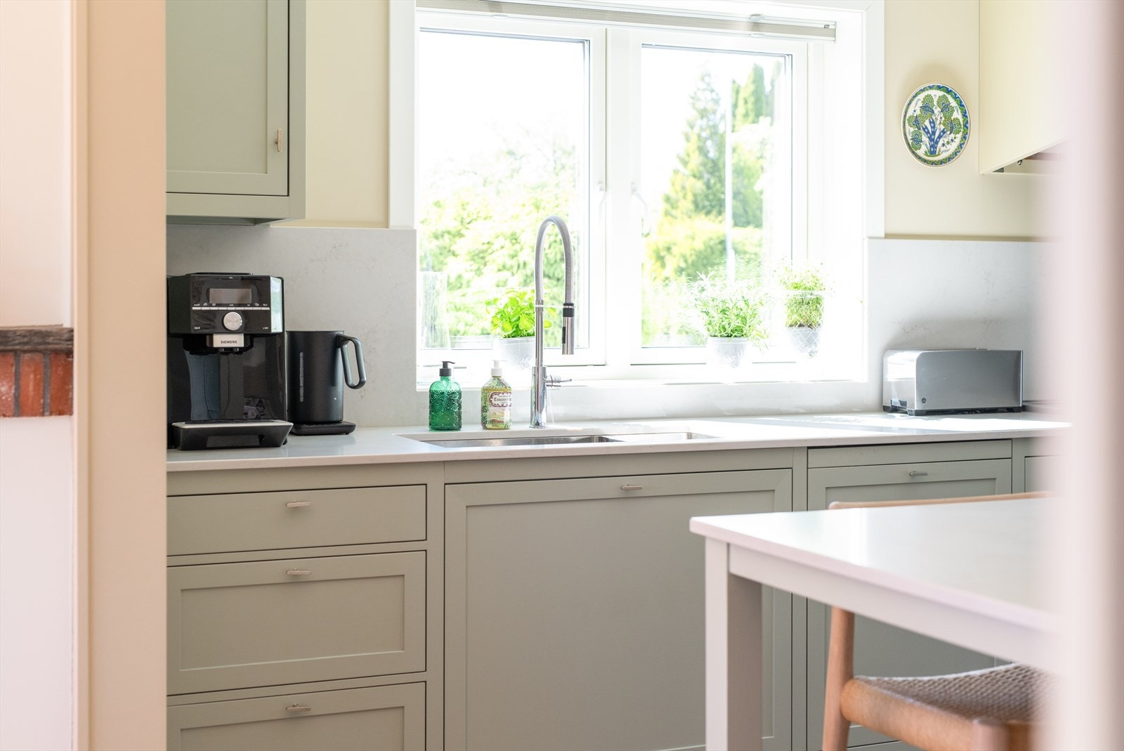 Hvitevarer følger boligen ved salg. Galleribilde