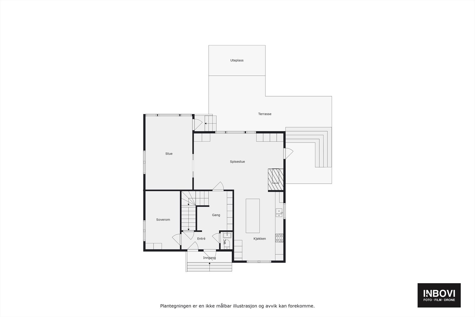 Plantegning - 1. etasje Galleribilde