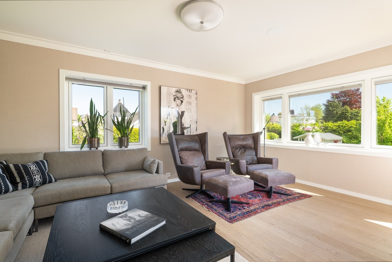 Fibernett ført inn til bolig. Galleribilde