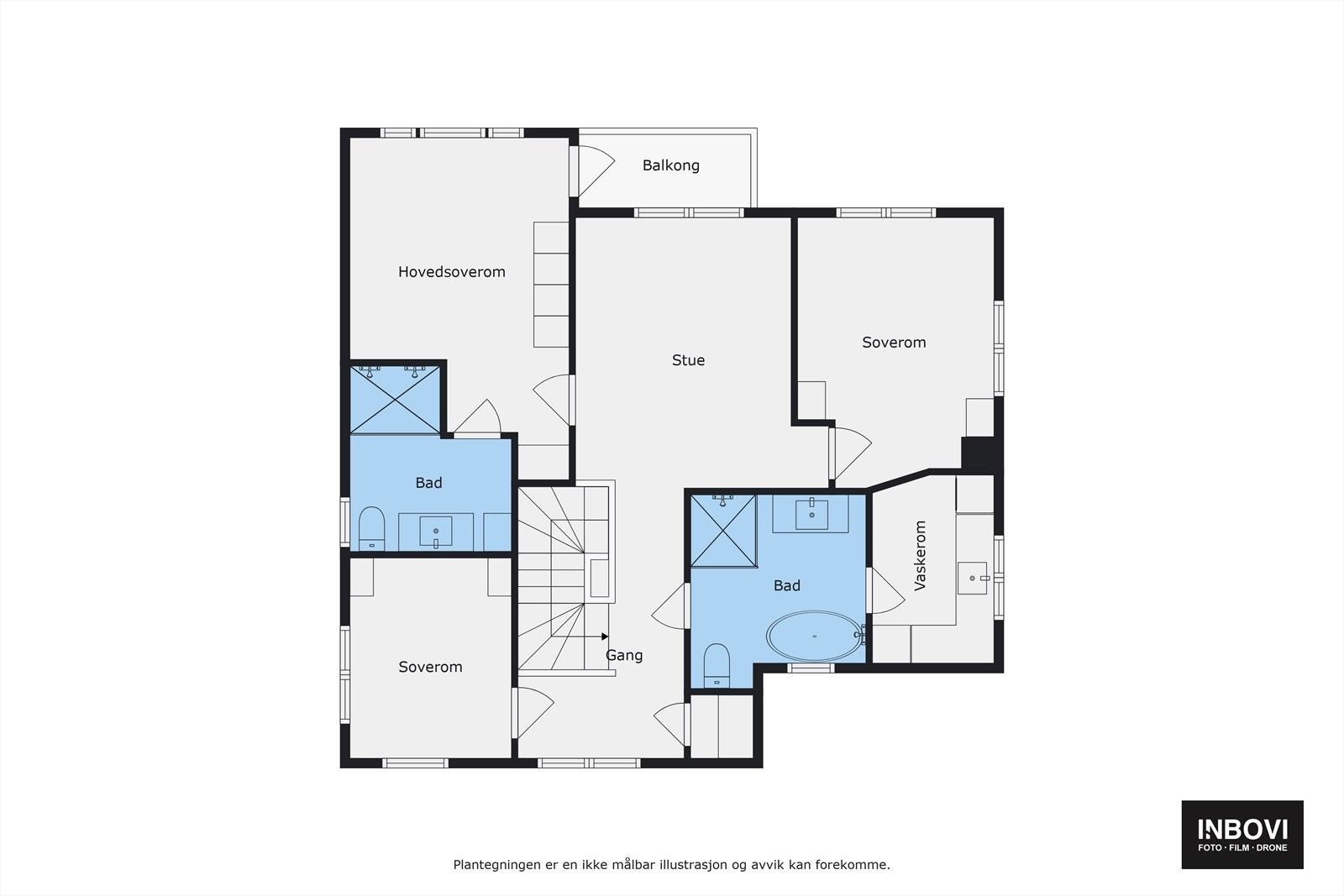 Plantegning - 2. etasje Galleribilde