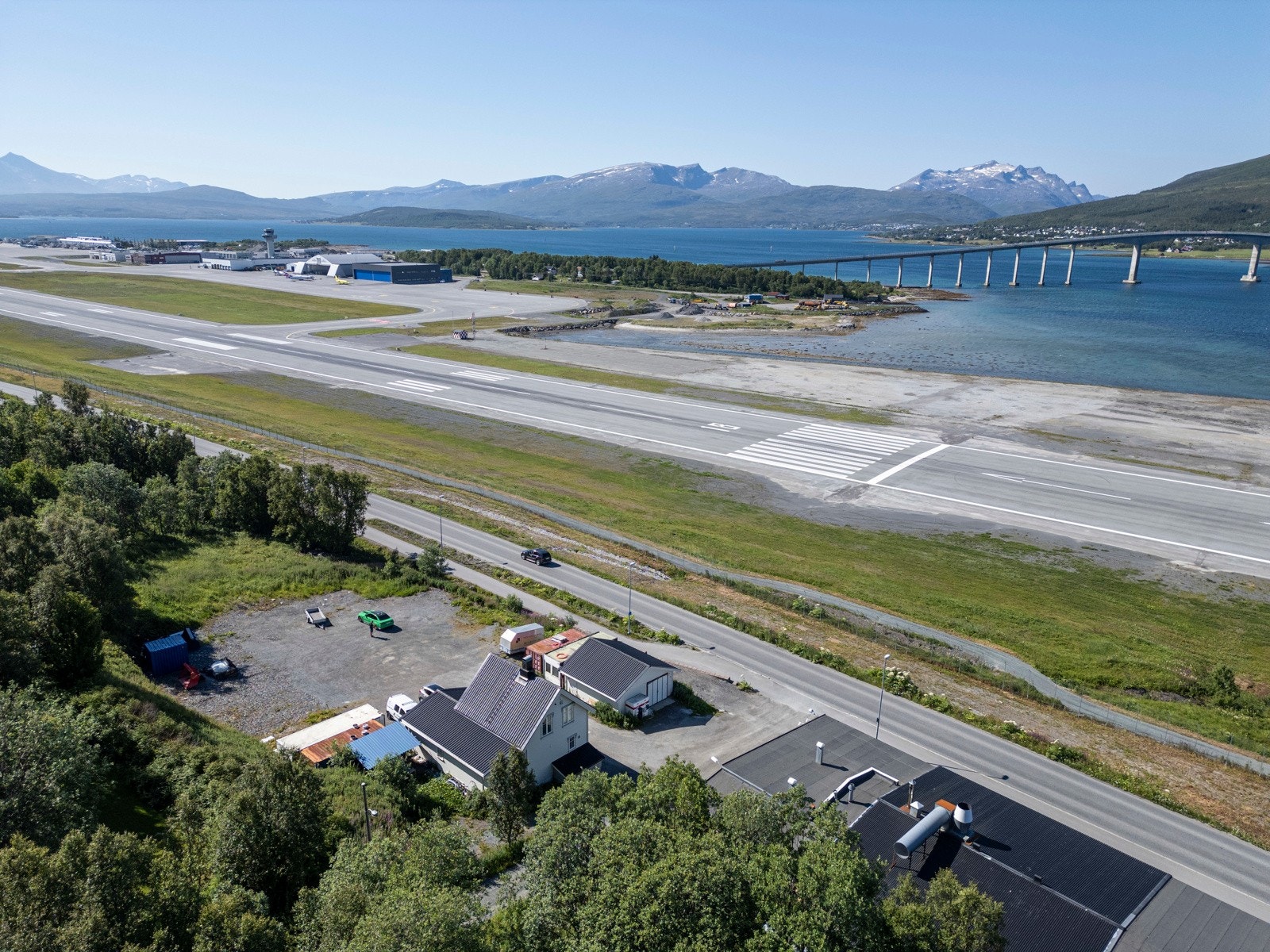 God plass til lagring av anleggsutstyr eller ha en maskin-/utstyrspark stående. Galleribilde