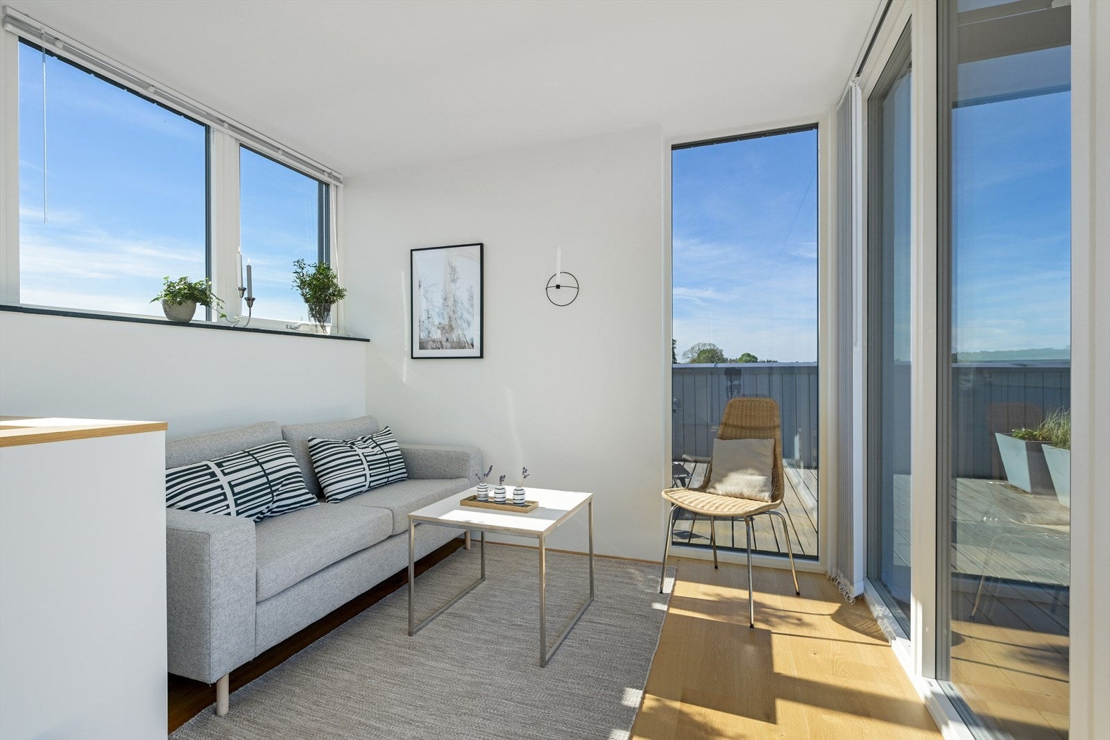 Loftstue. Galleribilde