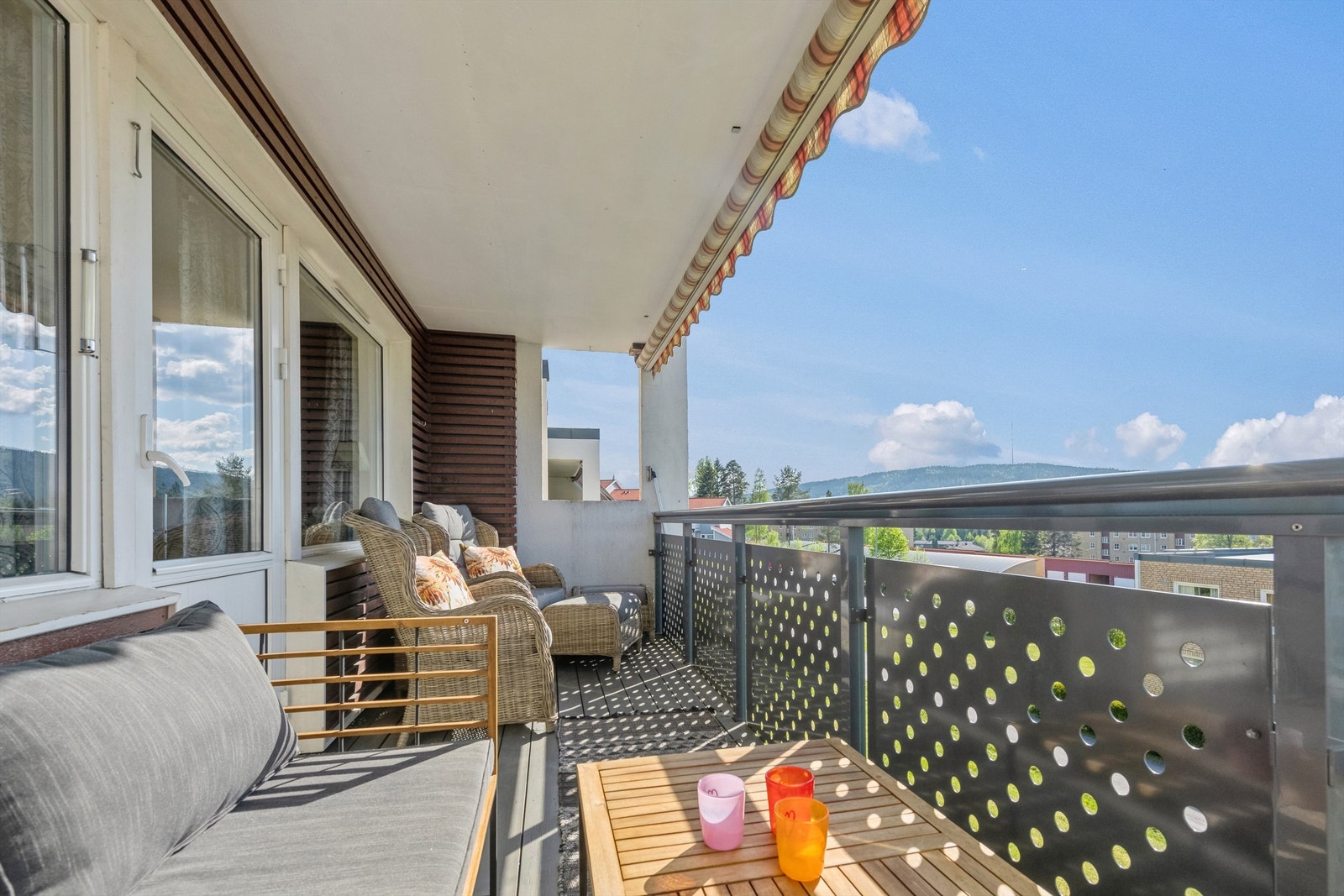 Verandaen er overbygget Galleribilde
