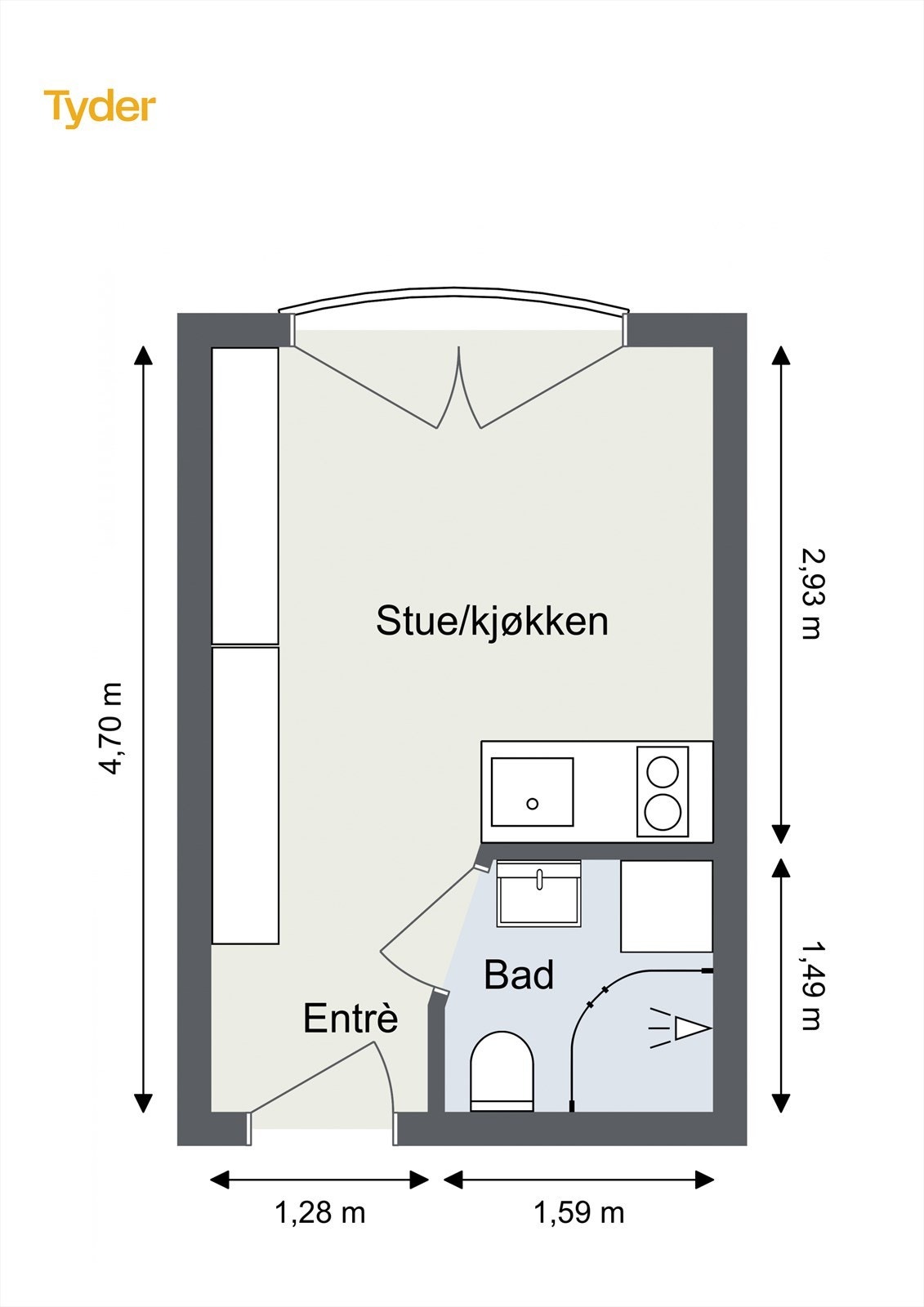 Planløsning. Galleribilde
