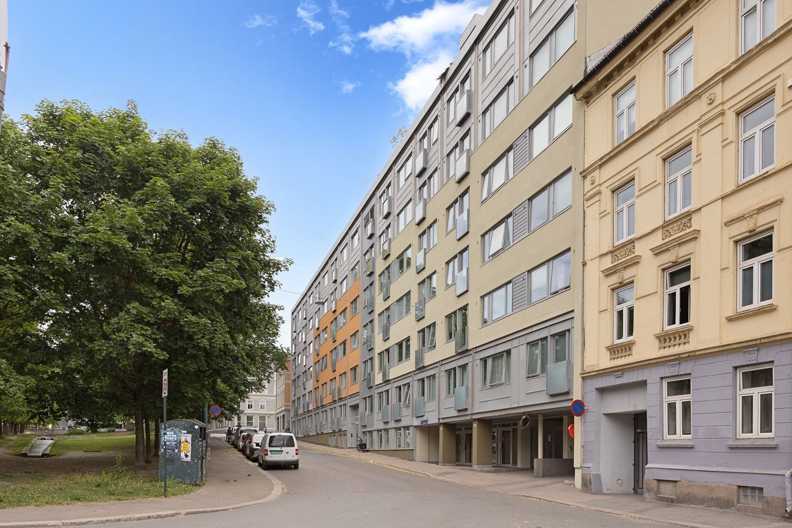 Fasade sett fra Maridalsveien. Galleribilde