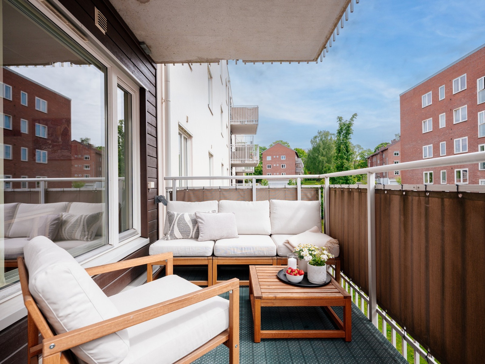 Her kan man nyte herlige sommerdager. Galleribilde