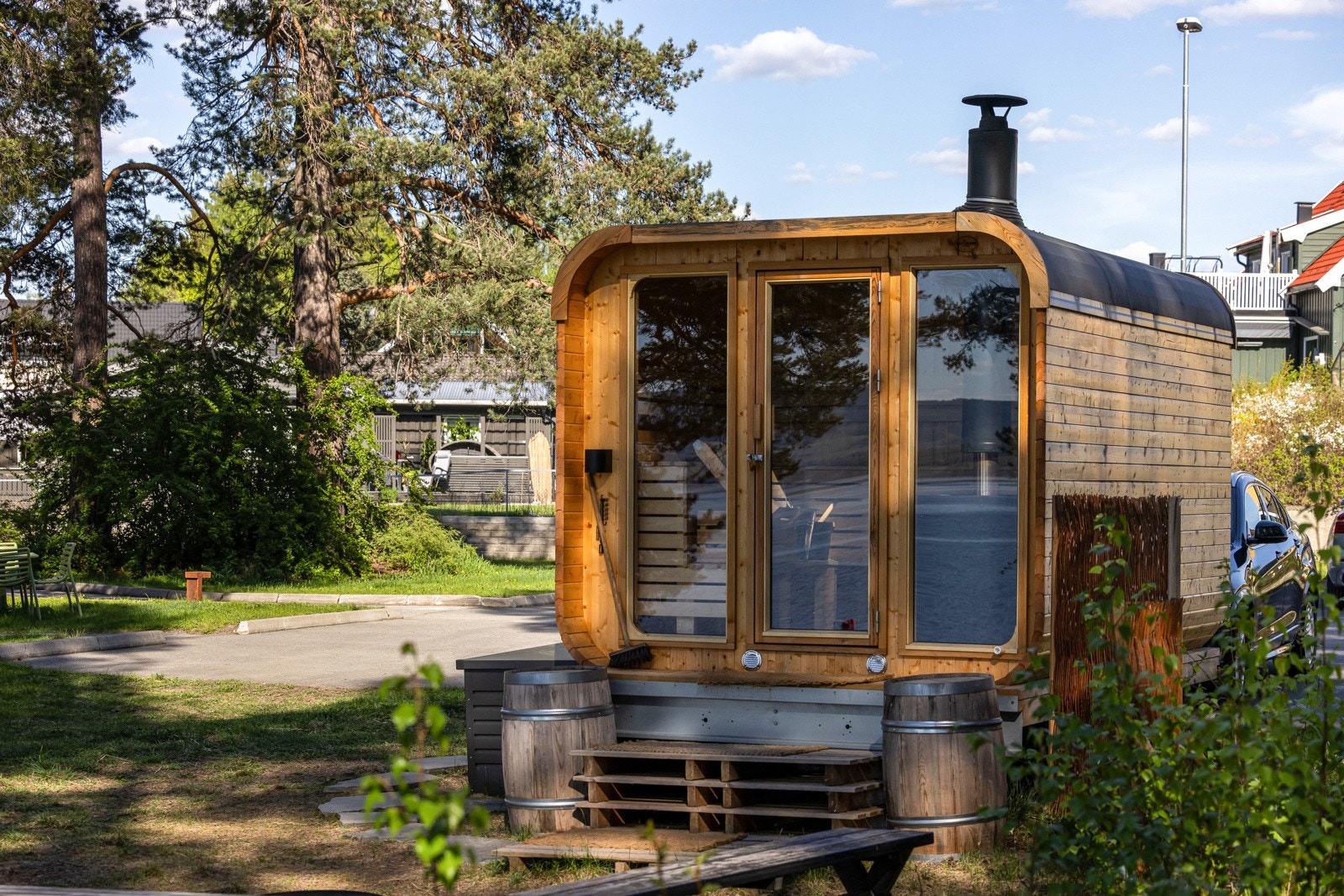 Badsu på Torpsstranda Galleribilde