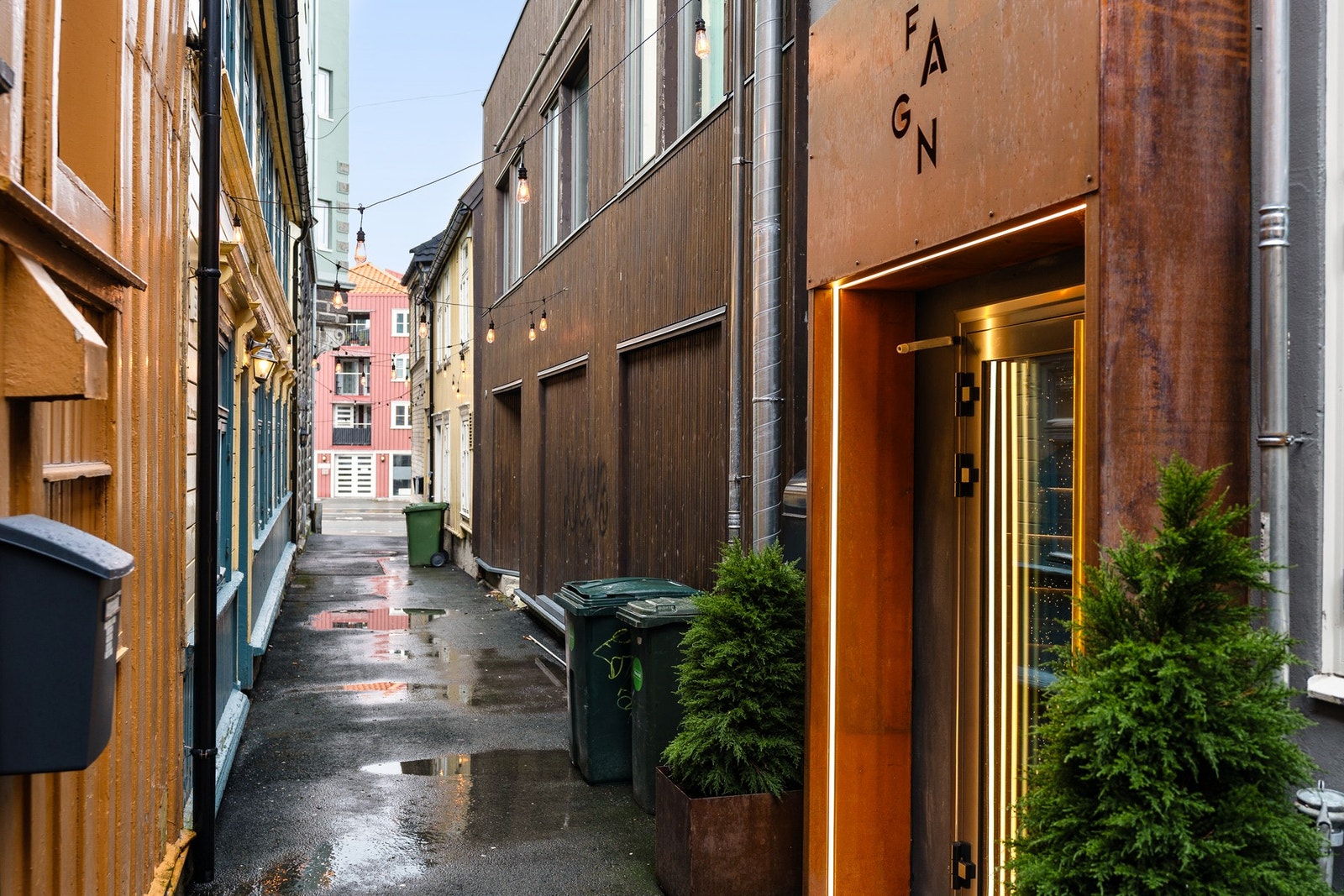 Restauranten Credo lå tidligere i Credoveita, etter at den flyttet har en ny kjent Michelin restaurant kommet i nabolaget, Fagn. Galleribilde