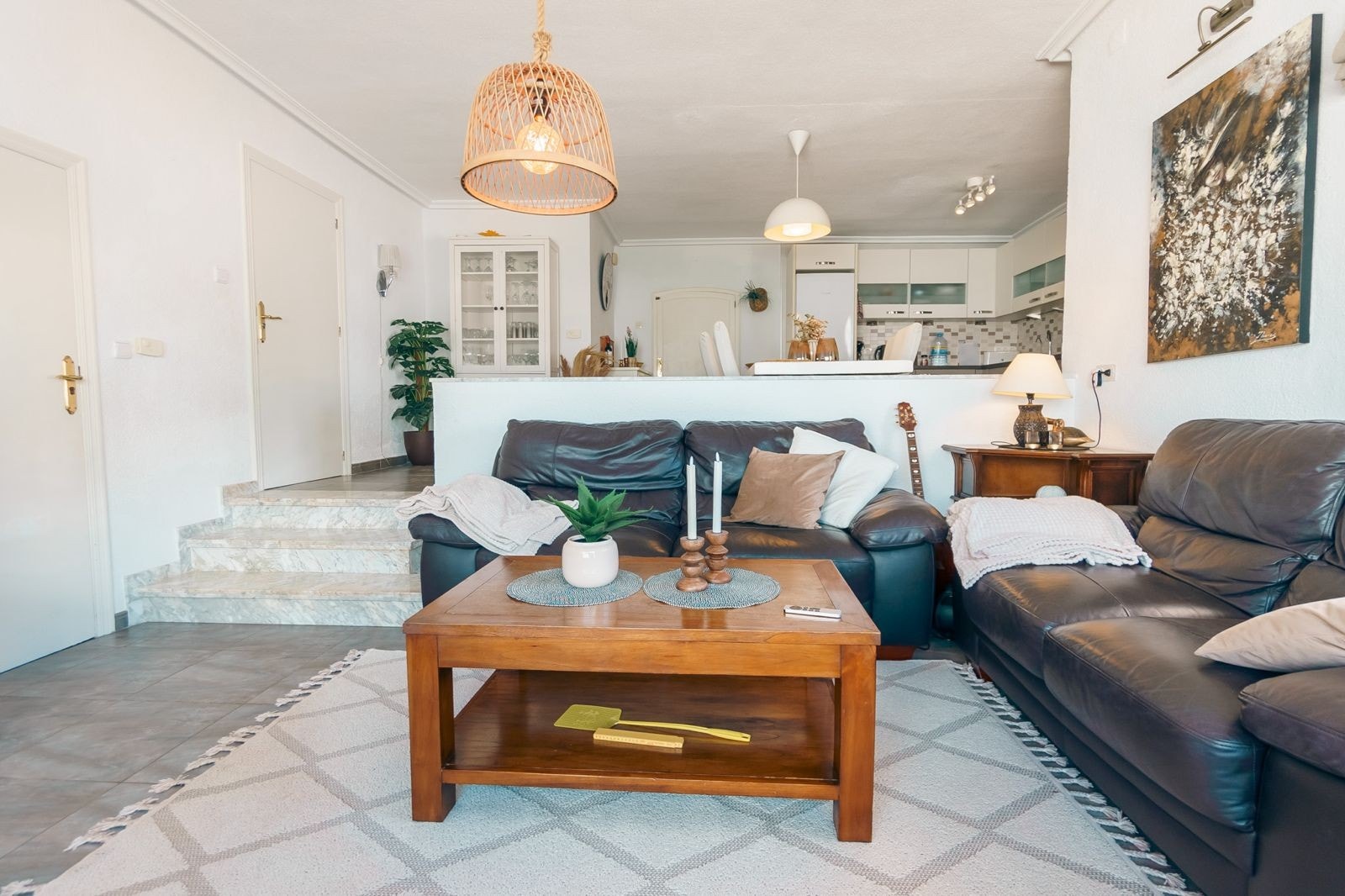 Varmekabler i gulvet, gasspeis og A/C Galleribilde