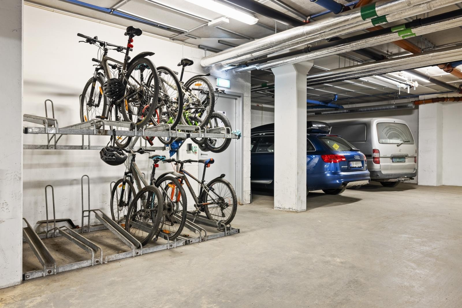 Sykkelstativ Galleribilde