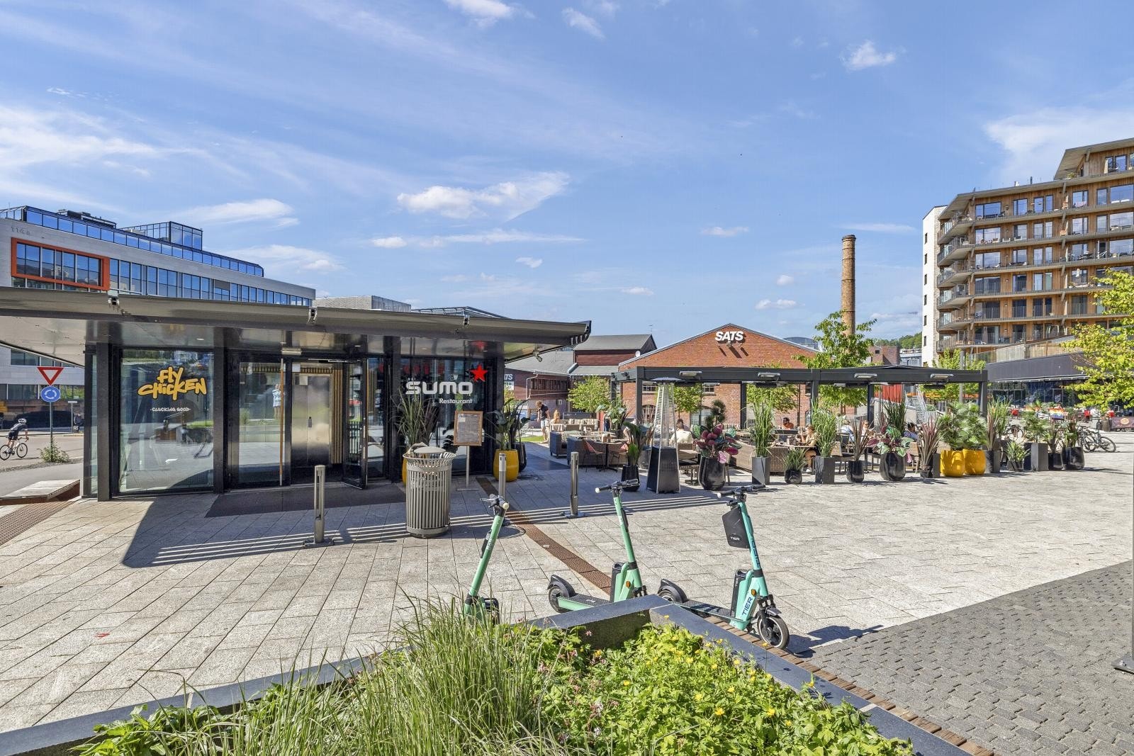 Kort vei til flere restauranter og serveringssteder Galleribilde