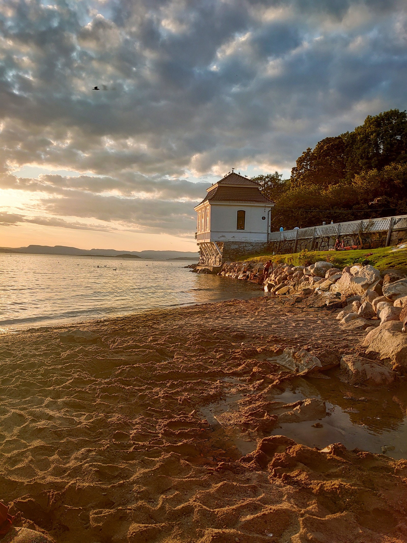 Selgers bilde fra Hvervenbukta. Galleribilde