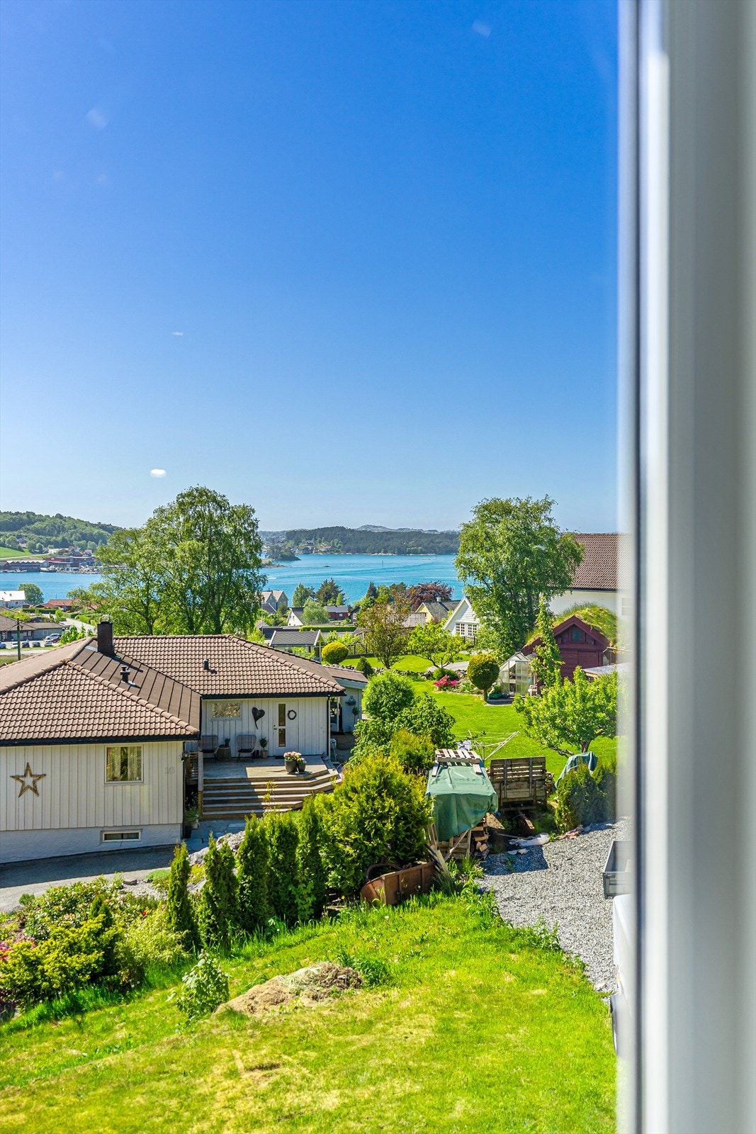 Utsikt fra soverom Galleribilde