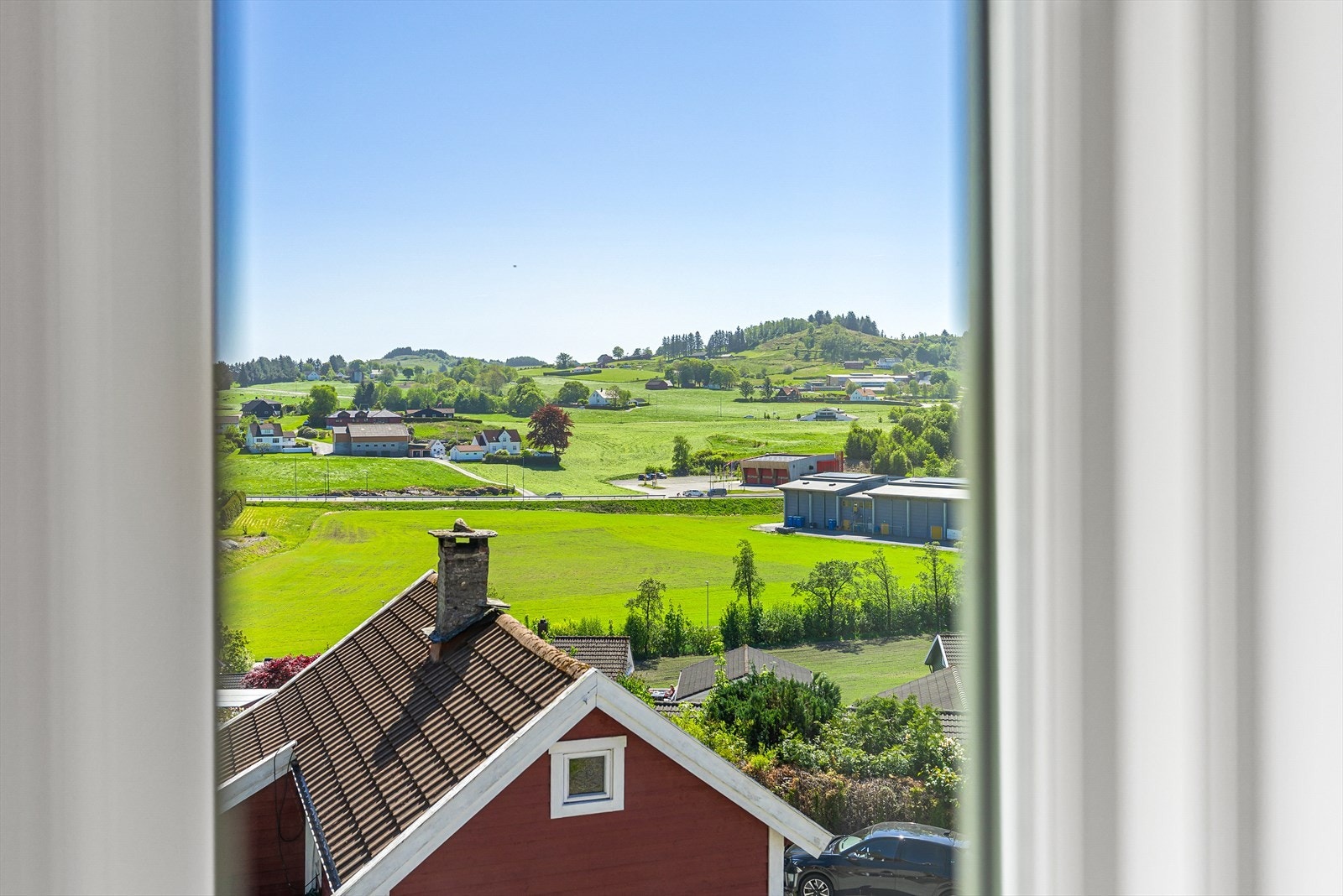 Utsikt fra soverom 2 Galleribilde