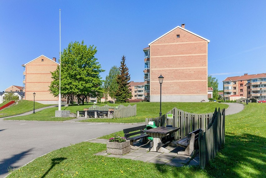 Uteområde. Galleribilde