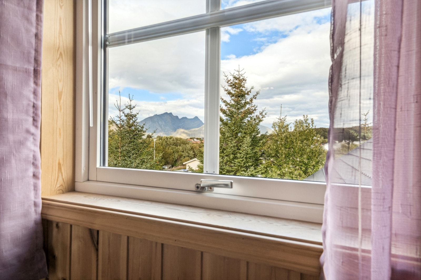 Utsikt fra soverommet. Galleribilde