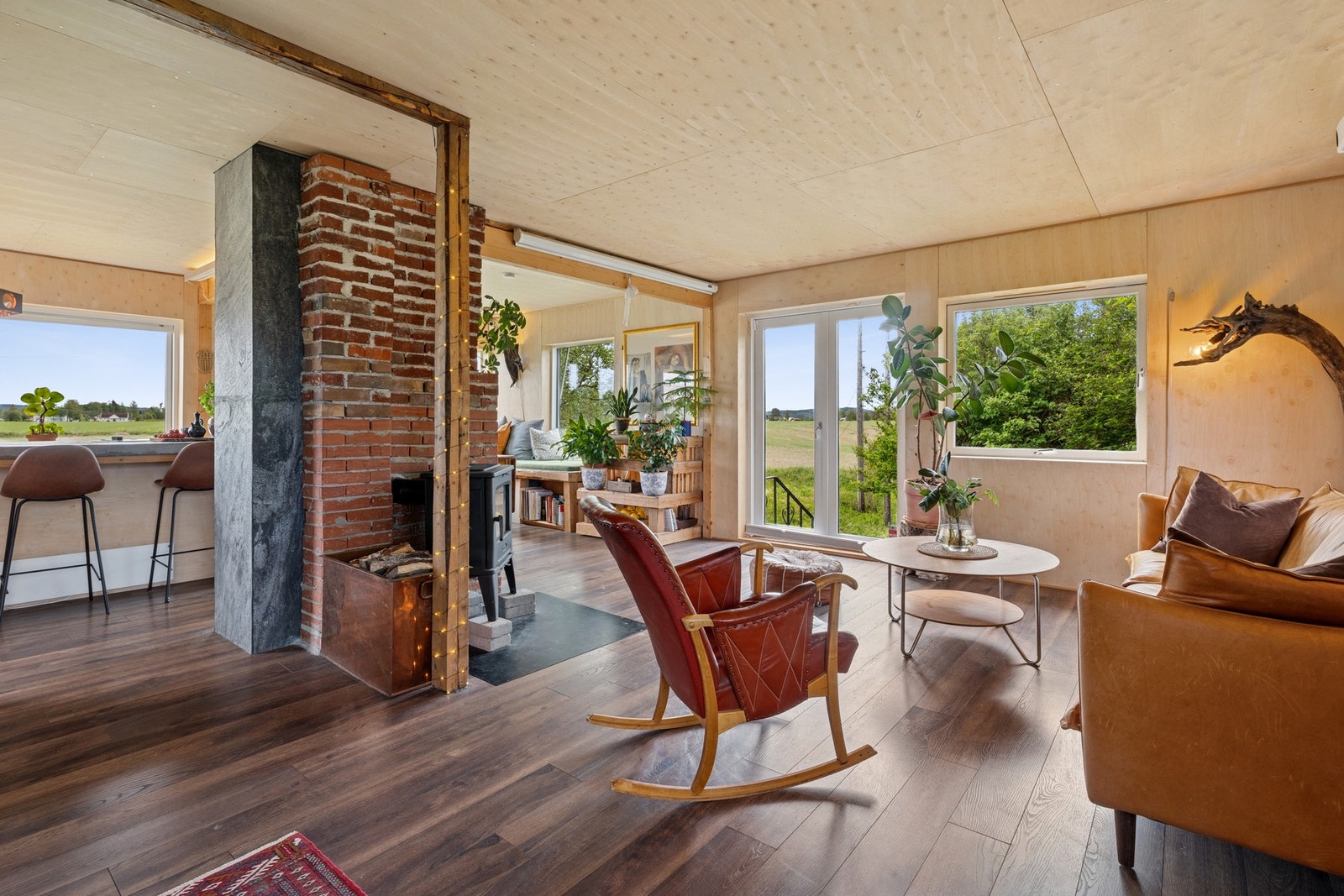 Her kan det også etableres et ekstra soverom, i henhold til originale byggetegninger. Galleribilde