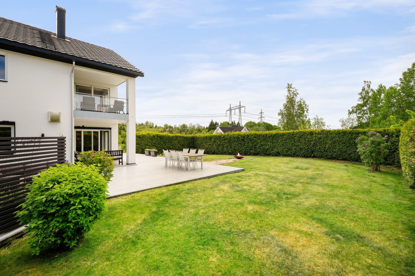 Hagen er helt usjenert og oppleves som privat og skjermet. Galleribilde