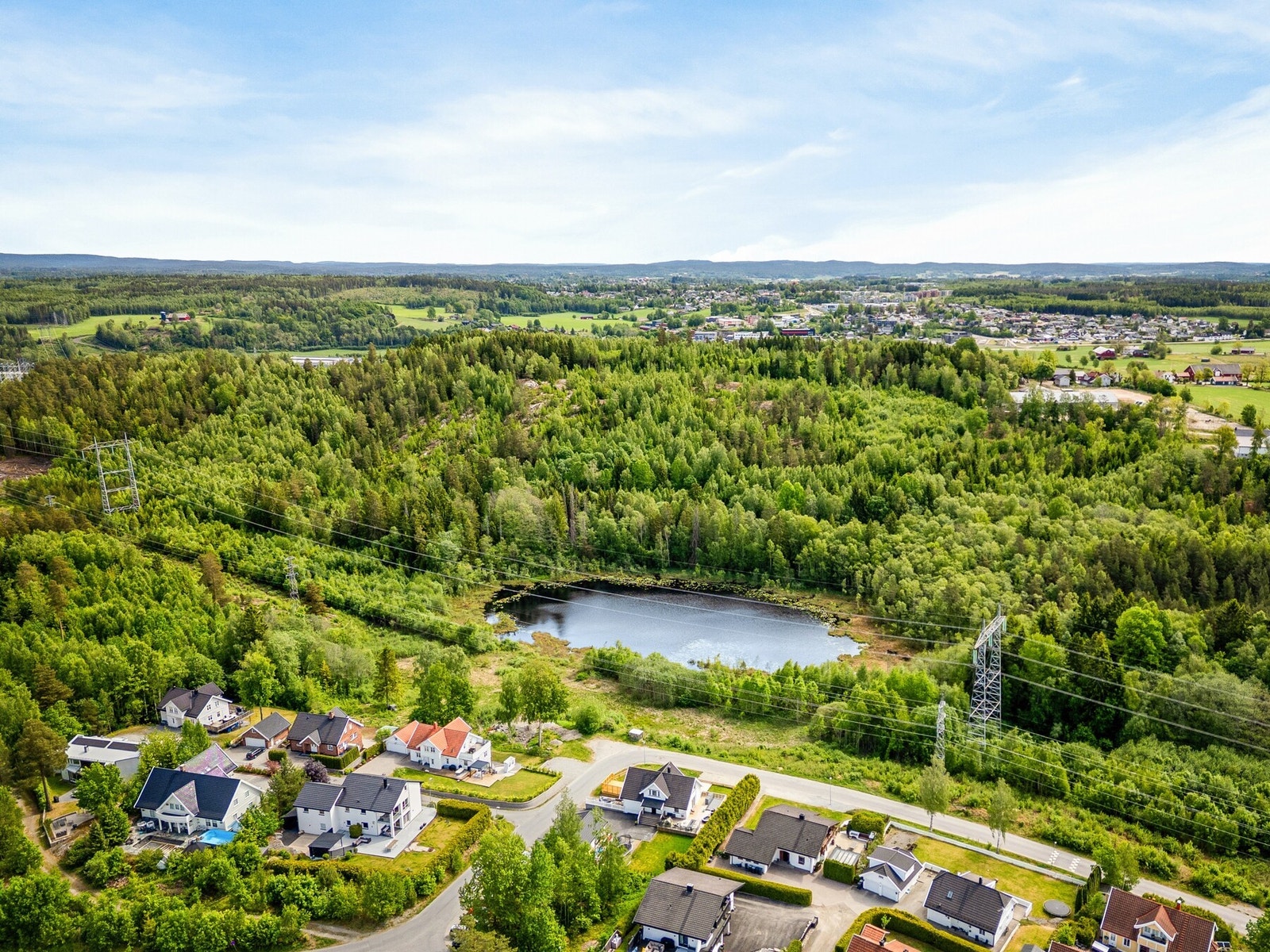 Ski sentrum er et populært møtested med 145 butikker, restauranter, kino, bibliotek, bowling og legesenter m.m. Vinterbro Senter er også en attraktiv shoppingdestinasjon. Området gir mulighet for offentlig kommunikasjon via buss og tog. Det er ca. 7,2km t Galleribilde