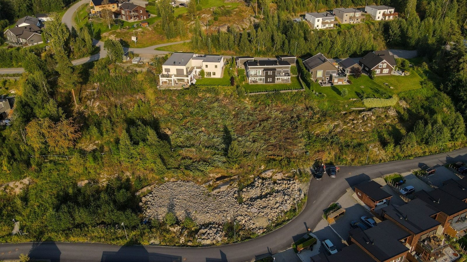 Oversiktsbilde av tomten Galleribilde