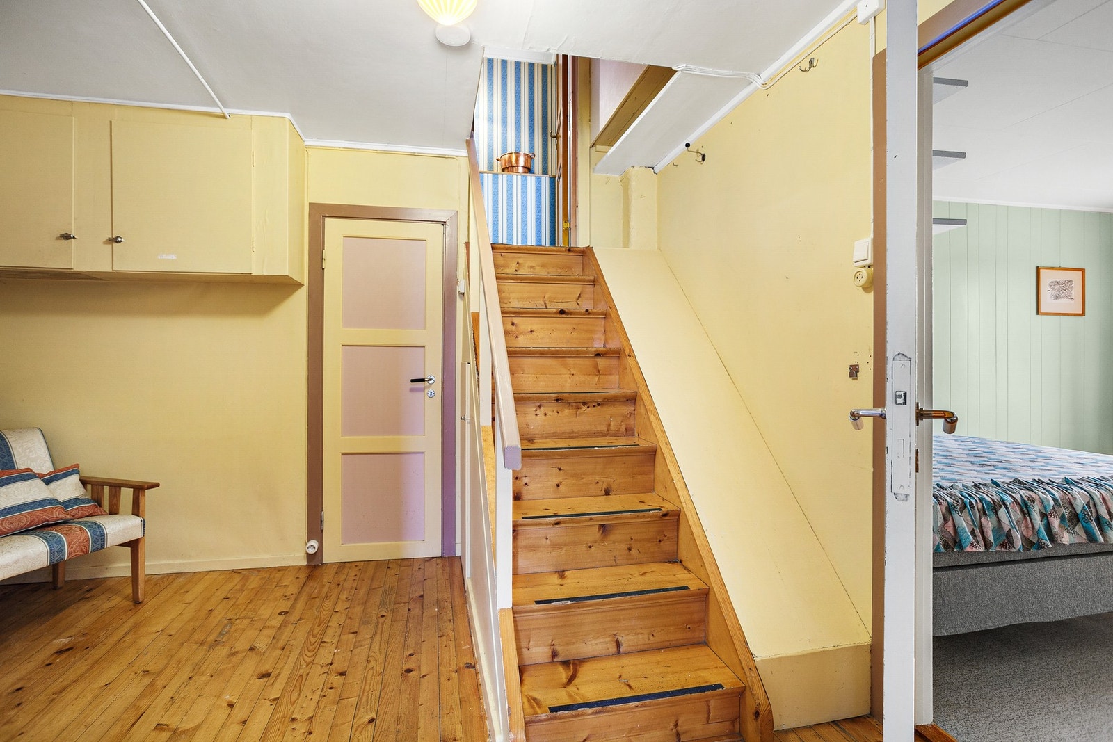 Trapperom. Galleribilde