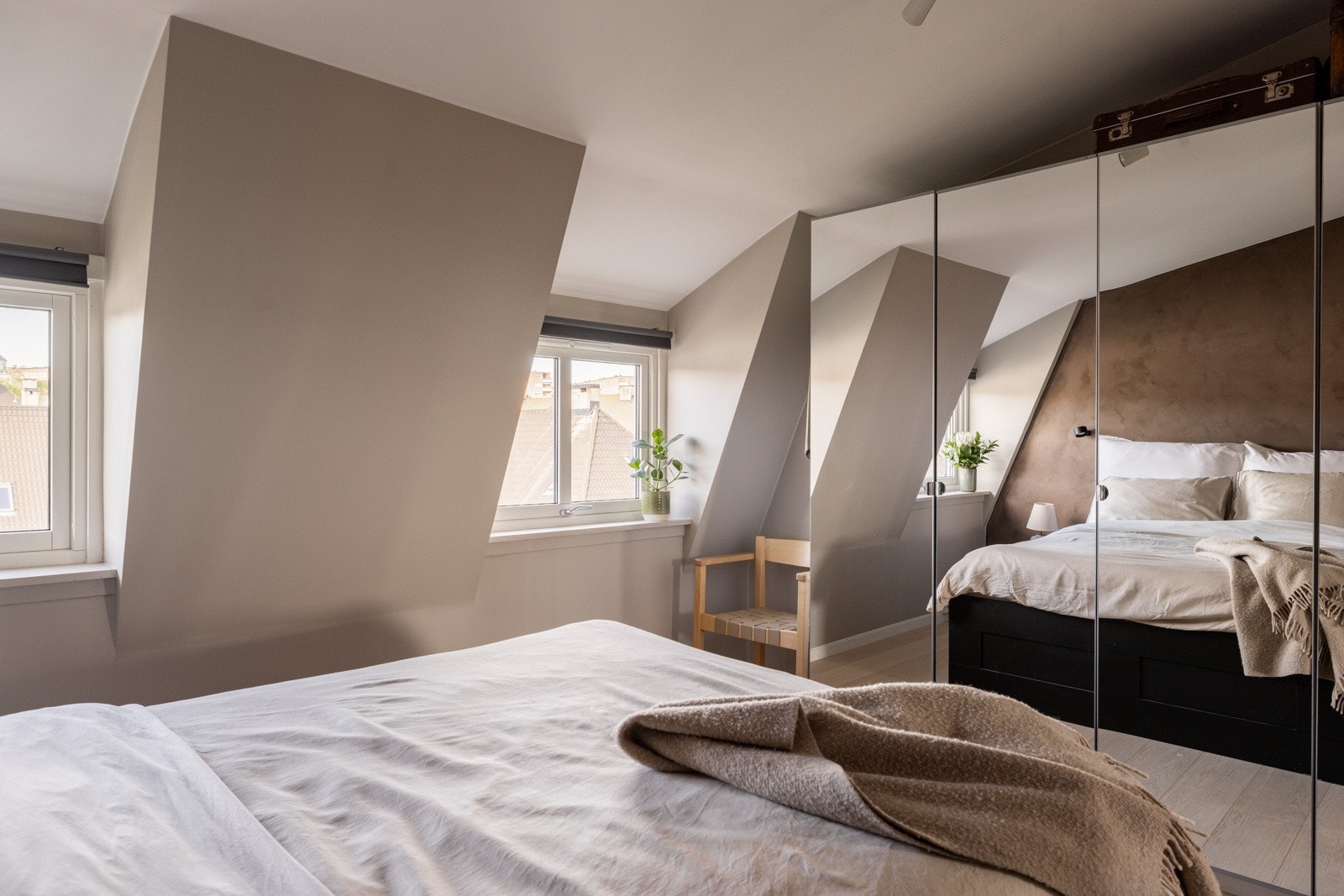 Rommene har godt med lys og gode muligheter for lufting. Galleribilde