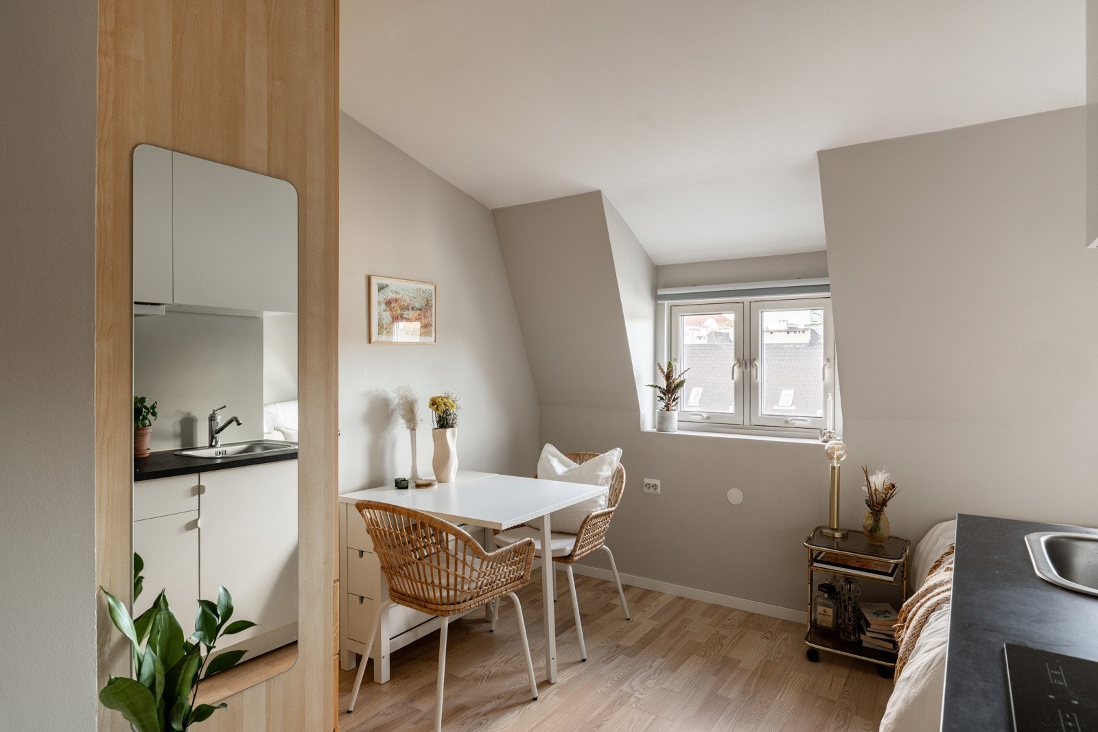 Hybeldelen kan også benyttes som et tredje soverom. Galleribilde