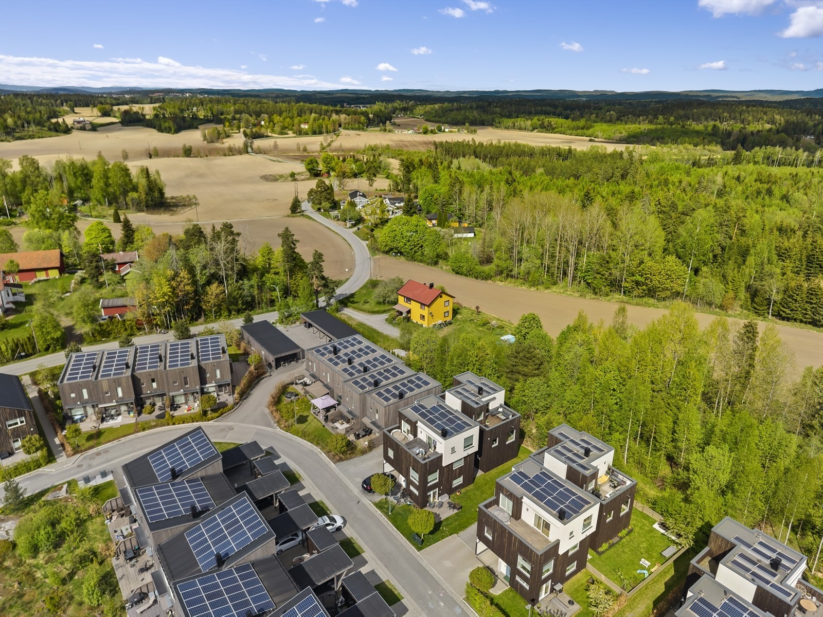 Dronefoto Galleribilde