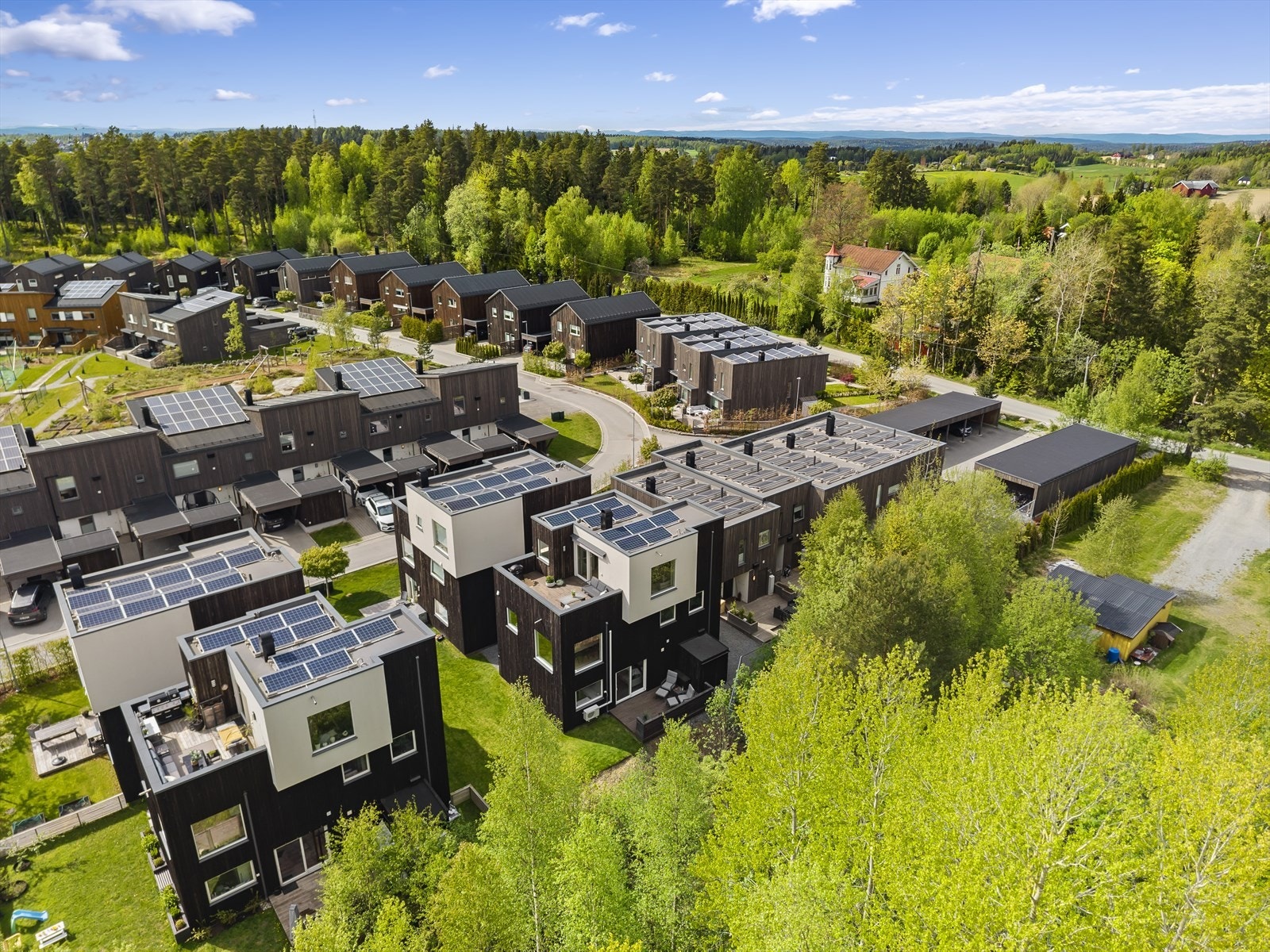Dronefoto Galleribilde