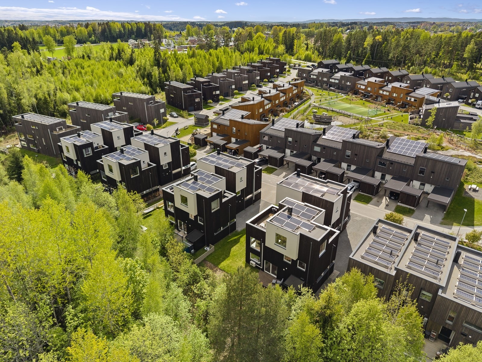 Dronefoto Galleribilde