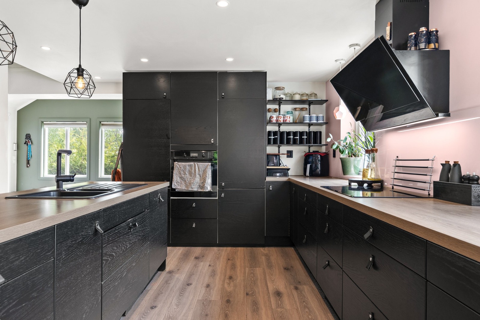 Vegghengt ventilator med avtrekk Galleribilde