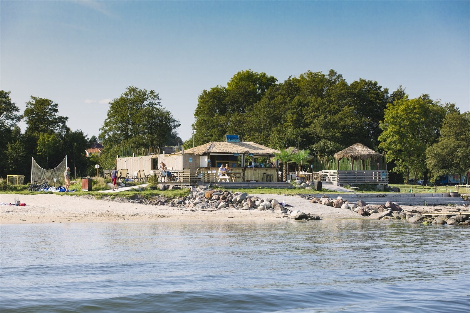 Horten har mange flotte badeplasser langs fjorden. Galleribilde