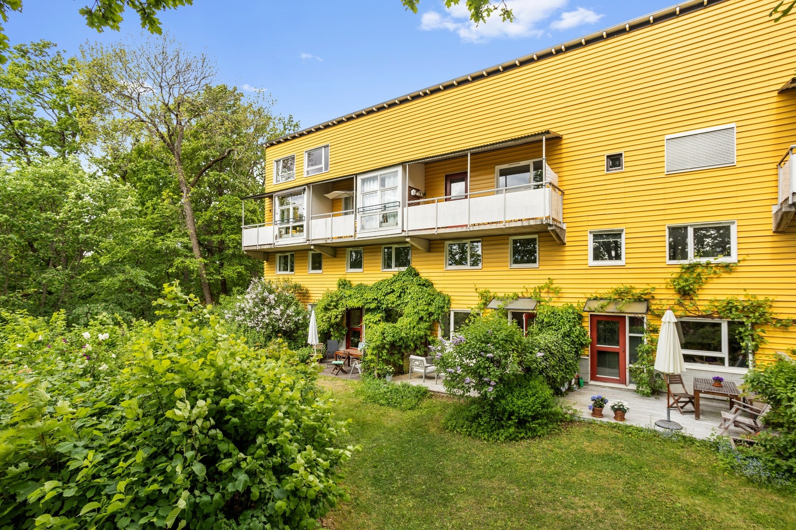 Fasade Gustav Vigelands vei 38. Galleribilde